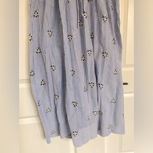 🚨 S O L D 🚨 NWT Christy Dawn Stripe Blossom Embroidered floral dress - Picture 7 of 16